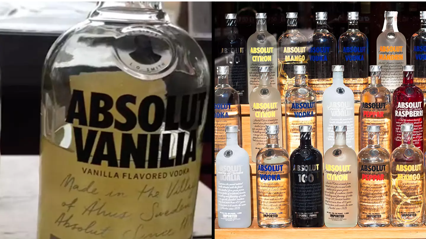 People shocked after realising flavoured Absolut vodka doesn’t actually say vanilla