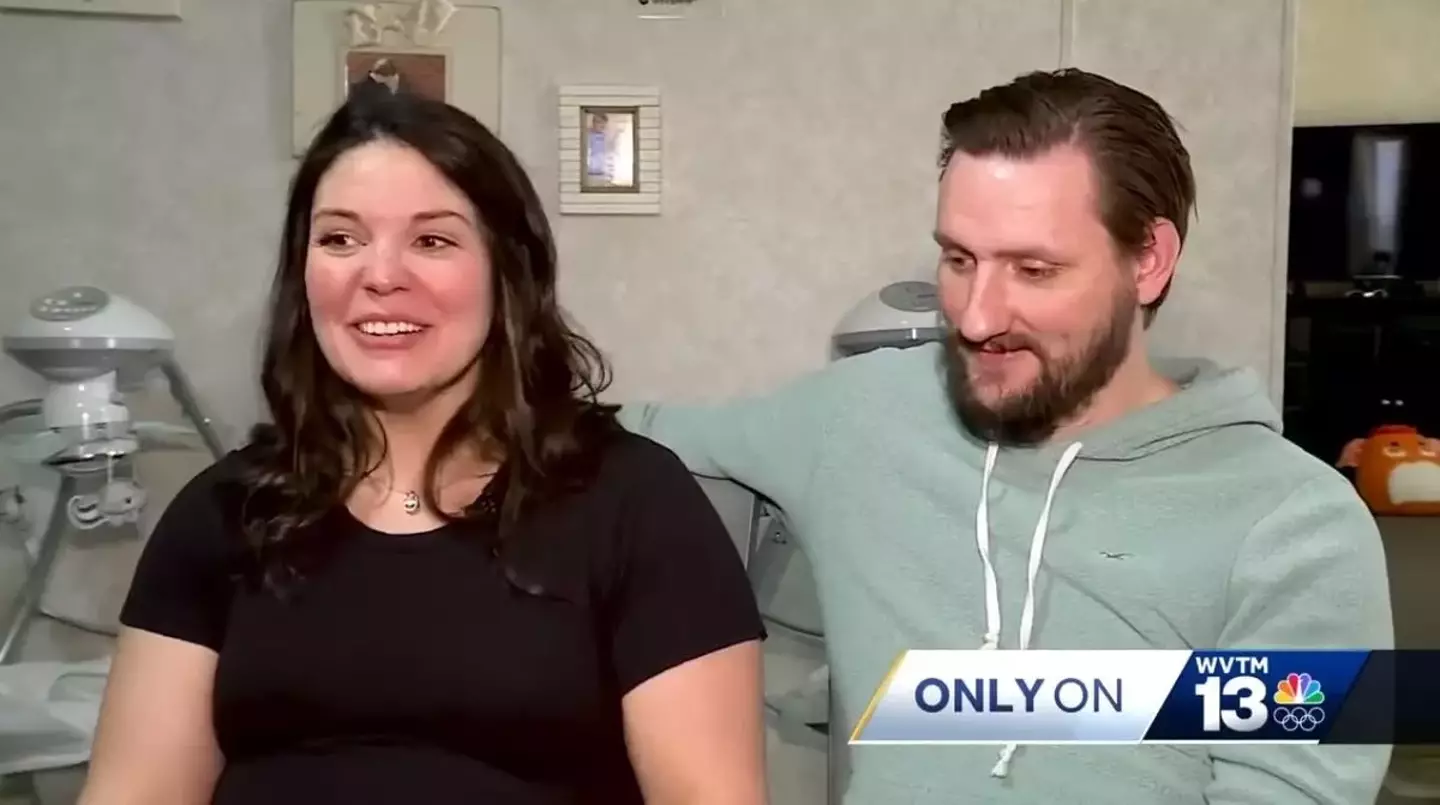 Kelsey and Caleb were given the surprising news that she was pregnant in both uteruses.