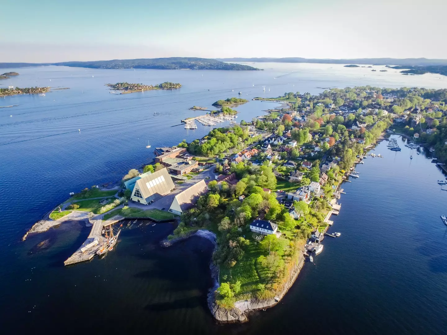 The Bygdøy peninsula in Oslo.