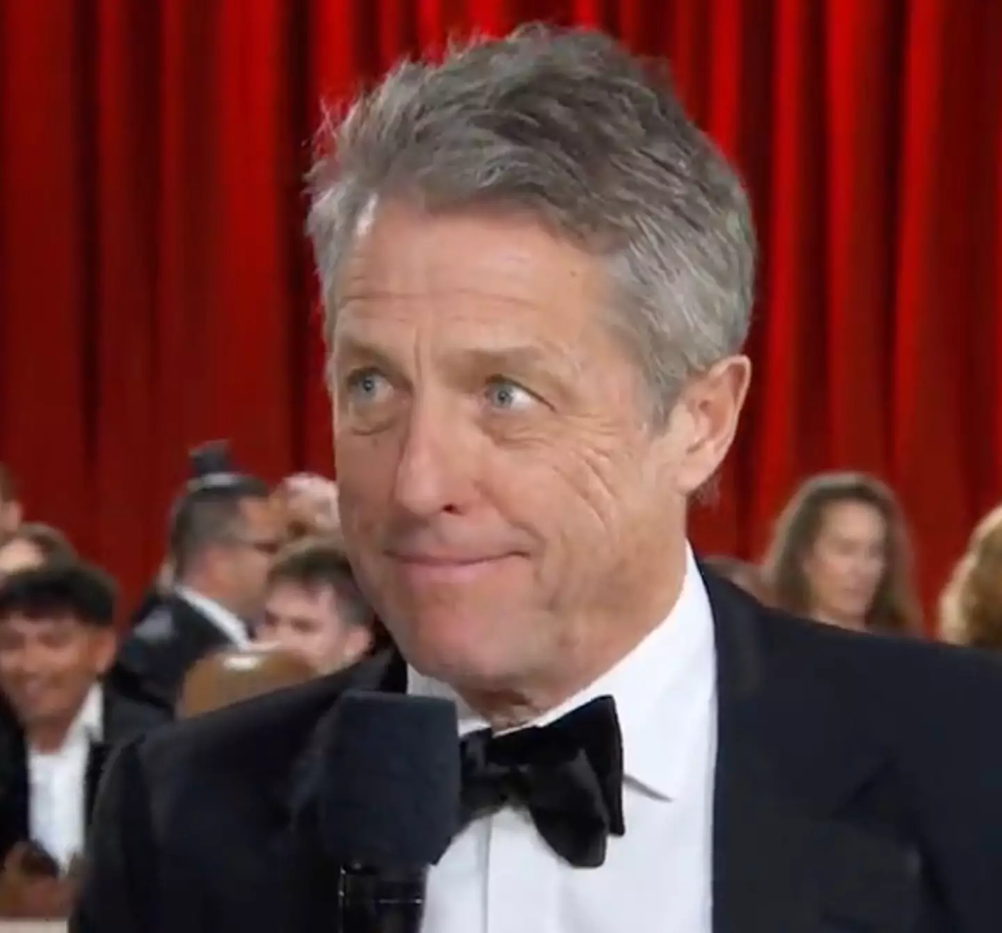 Hugh Grant was really not interested.