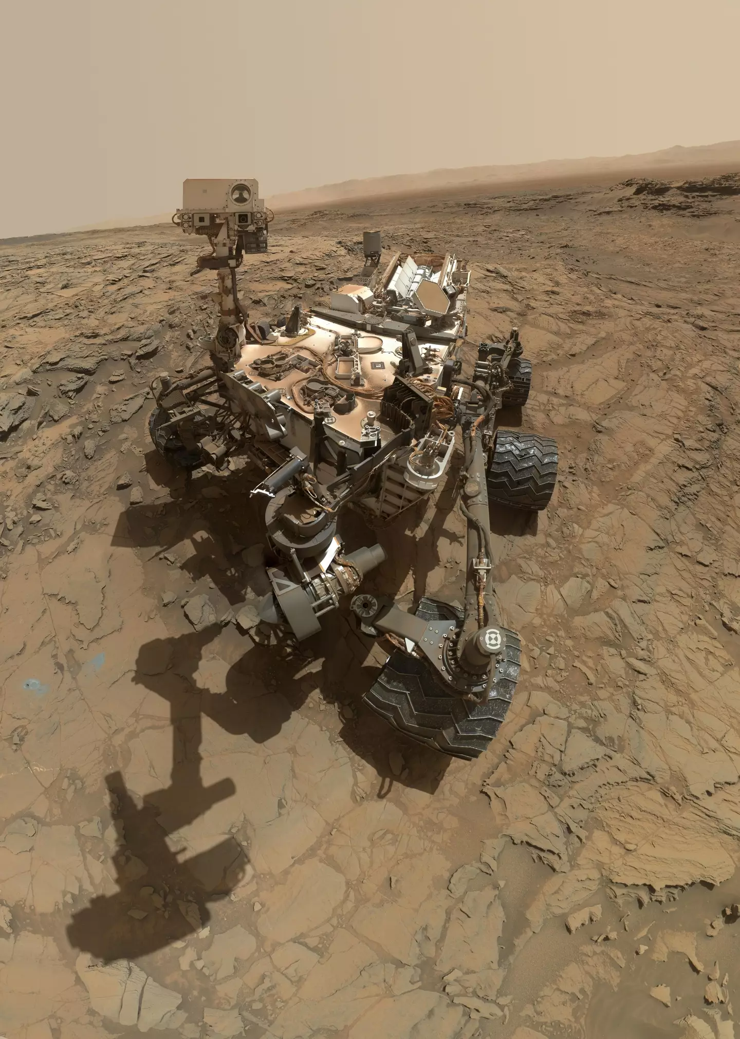 NASA's Curiosity rover has been exploring Mars for 10 years.