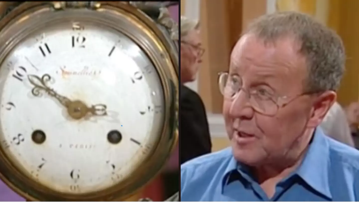 Antiques Roadshow guest who hid ‘ugly’ clock for years stunned after finding out how much it’s worth