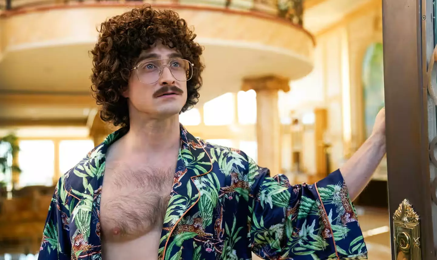 Daniel Radcliffe as Weird Al Yankovic.