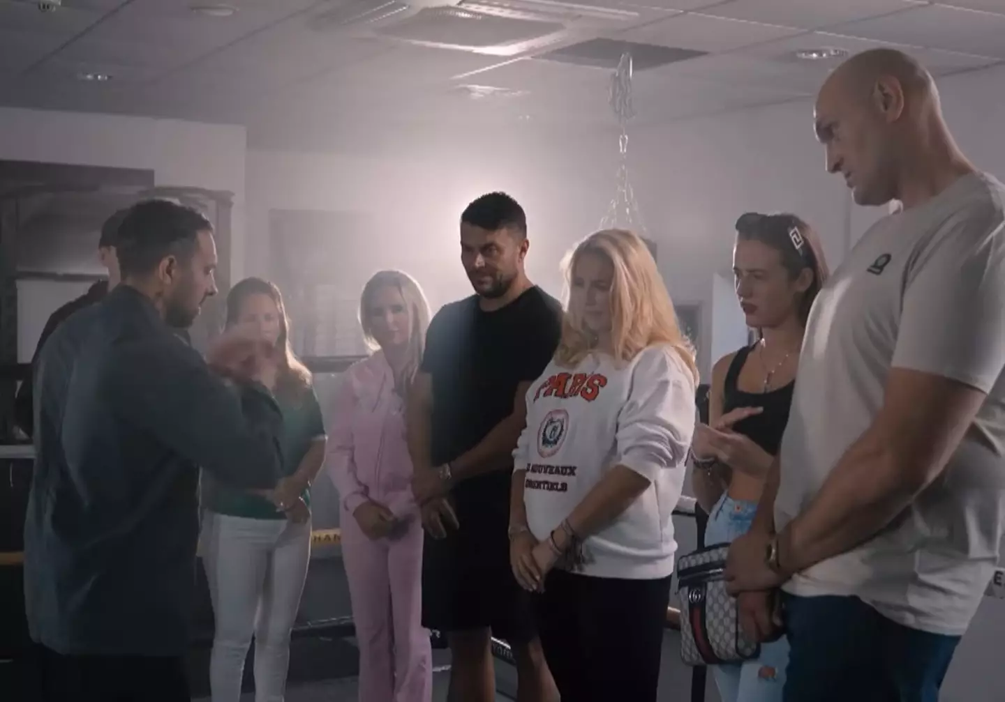 Tyson Fury got a lesson in magic from Dynamo himself.