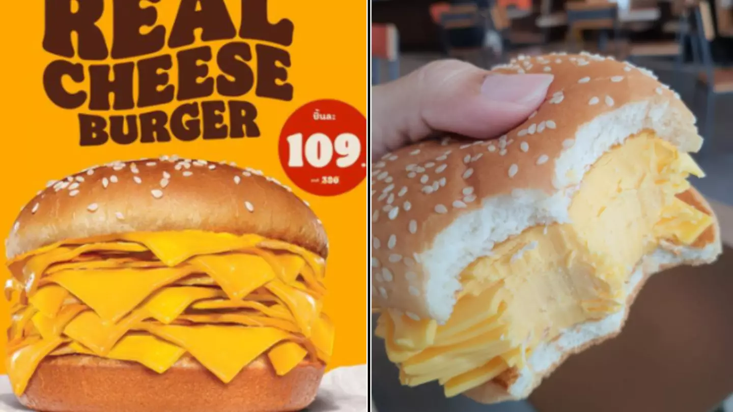 The 'revolting' viral cheeseburger people can't finish