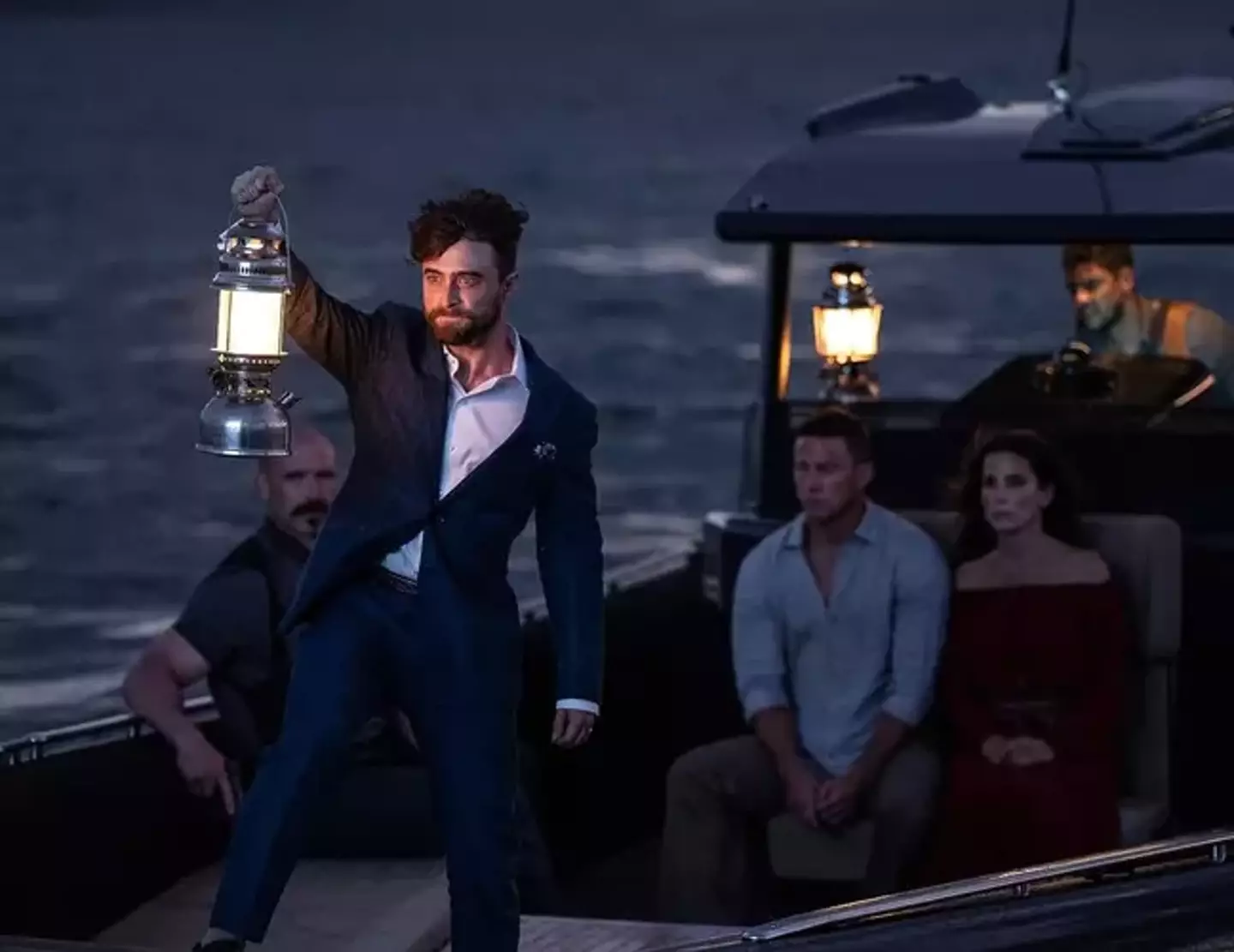 Daniel Radcliffe in The Lost City.