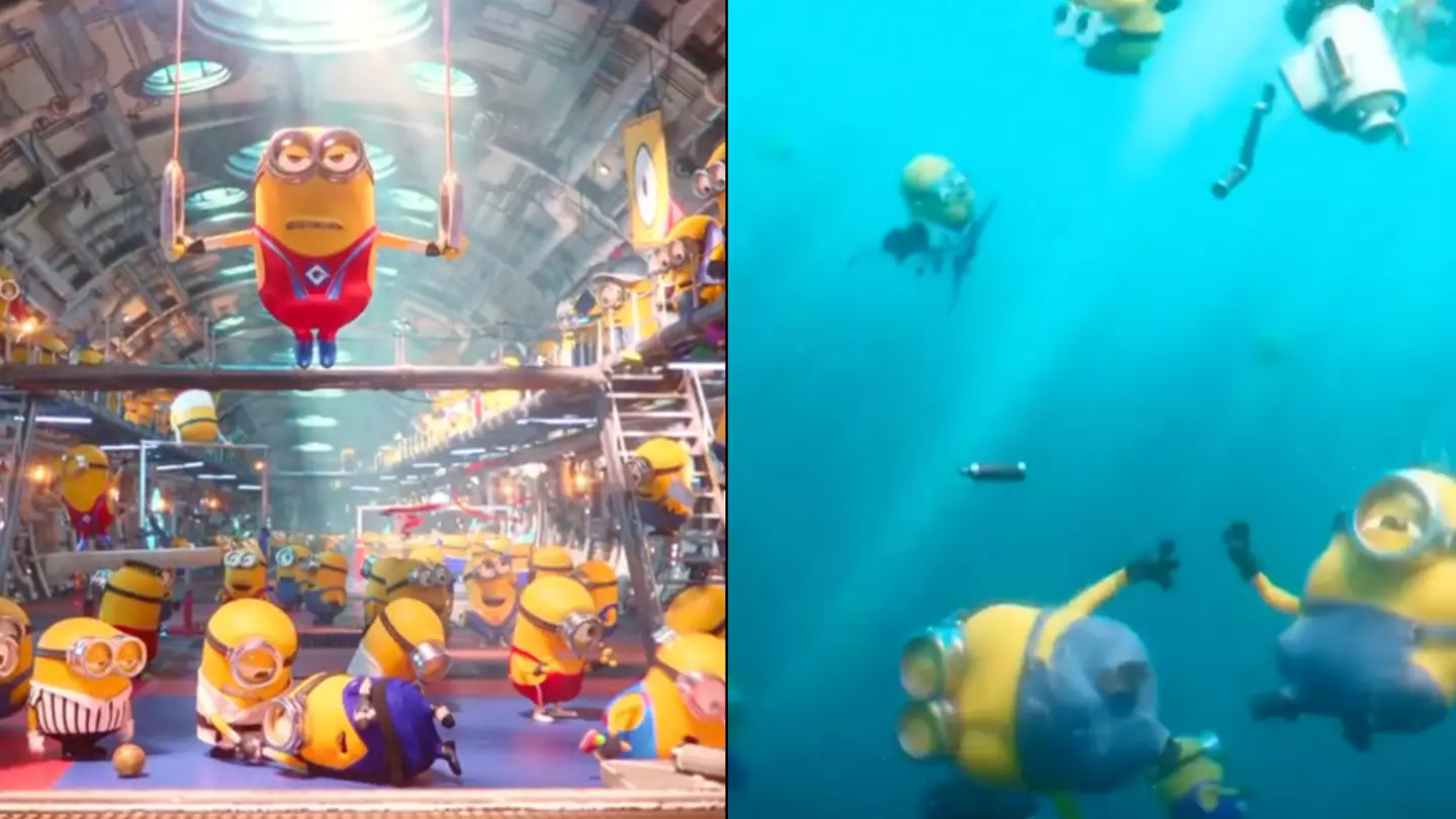 Viewers in disbelief at what just happened to the Minions at the Olympics opening ceremony