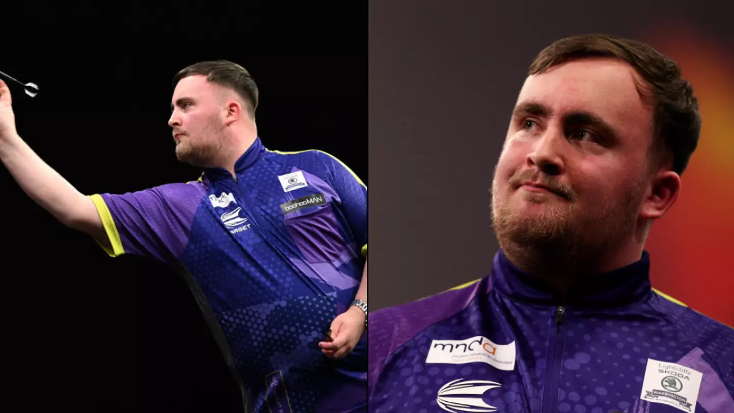 Huge shock as Luke Littler is beaten by eight-year-old boy plucked from crowd at darts competition