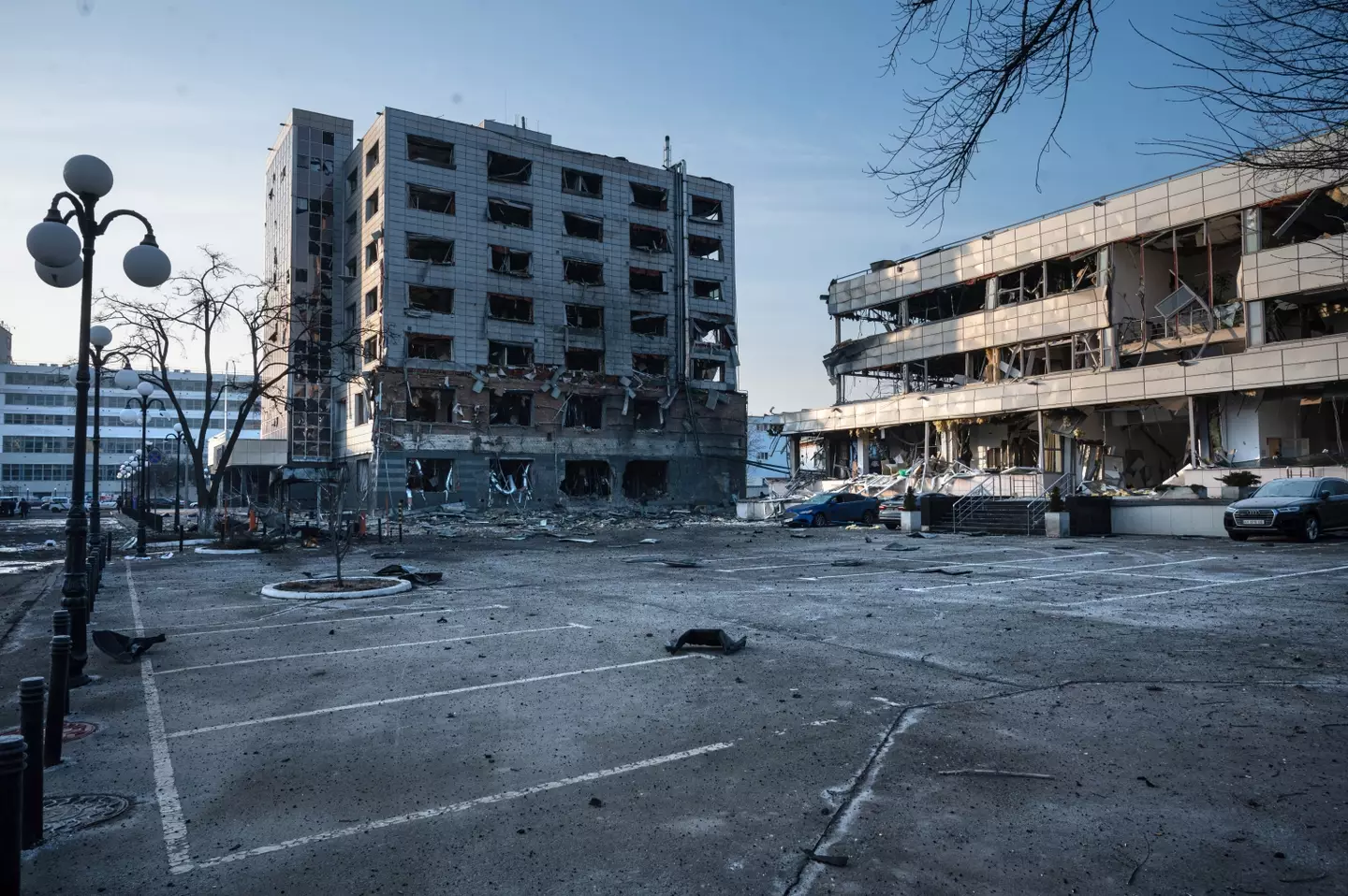 Russia and Ukraine have seen a couple of drone attacks (Ukrinform/NurPhoto via Getty Images)