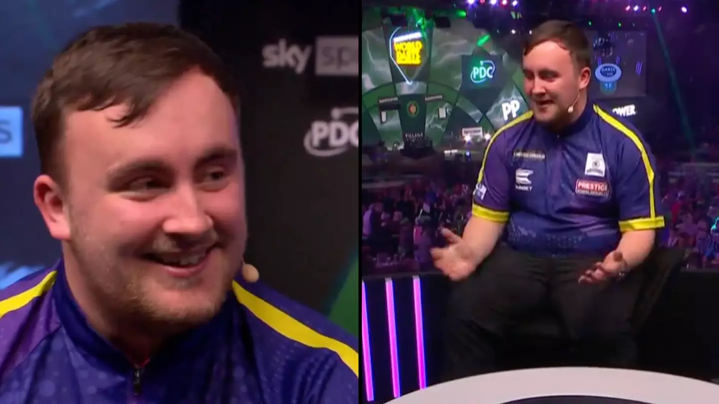 Luke Littler leaves people in stitches revealing his morning routine ahead of tonight’s darts final