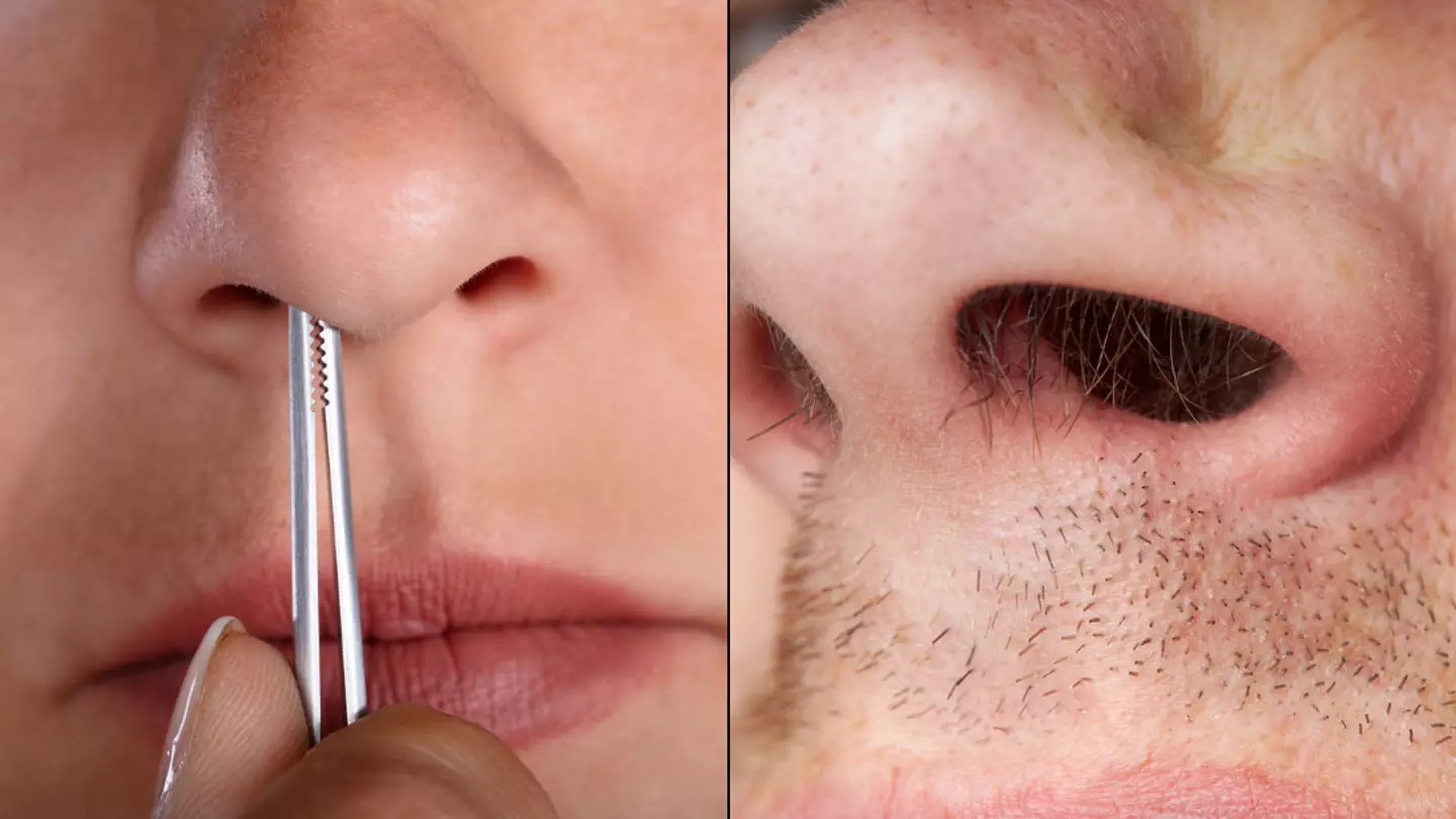 Expert warns about horrifying reason you should never tweezer your nostril hair