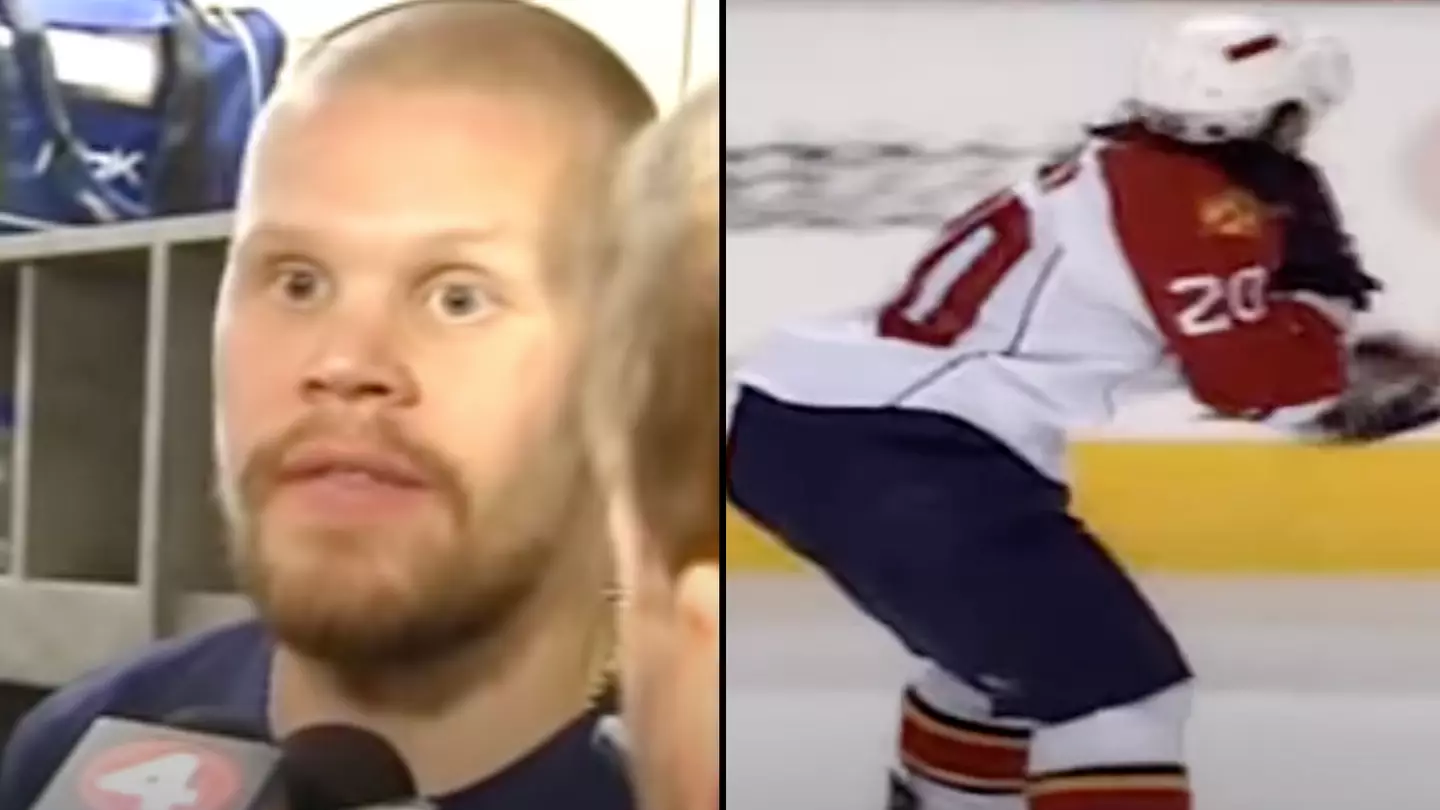 Ice hockey player whose skate cut teammate's throat swore at reporter after finding question disrespectful