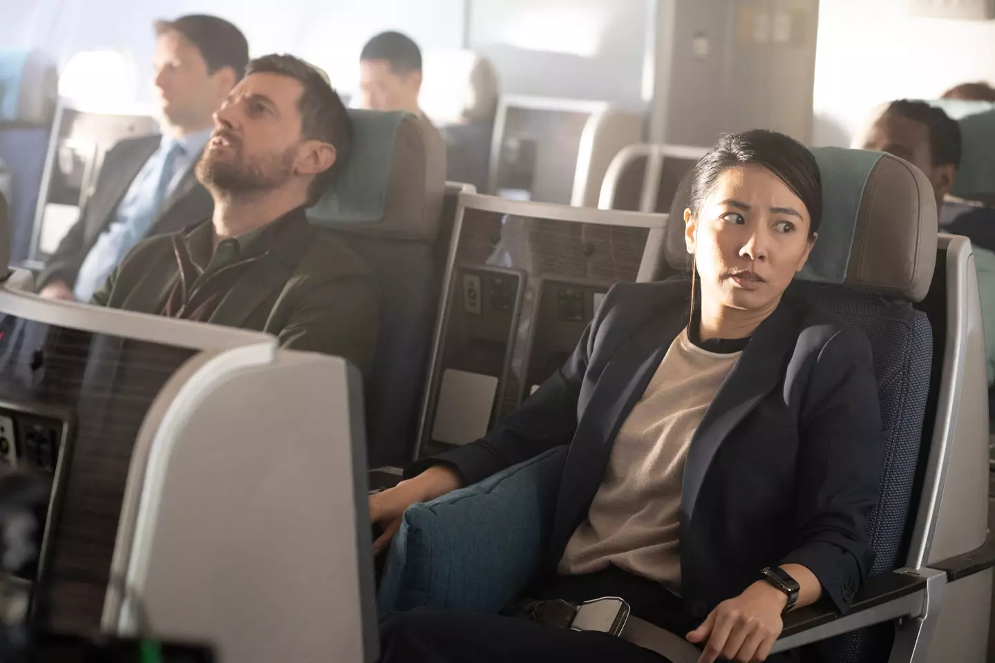 Richard Armitage and Jing Lusi star in the upcoming ITV drama.