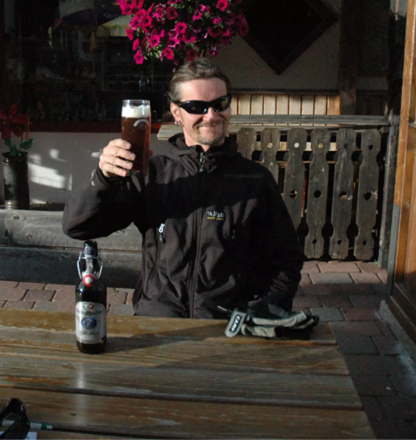 Undercover cop 'Mark Stone'.