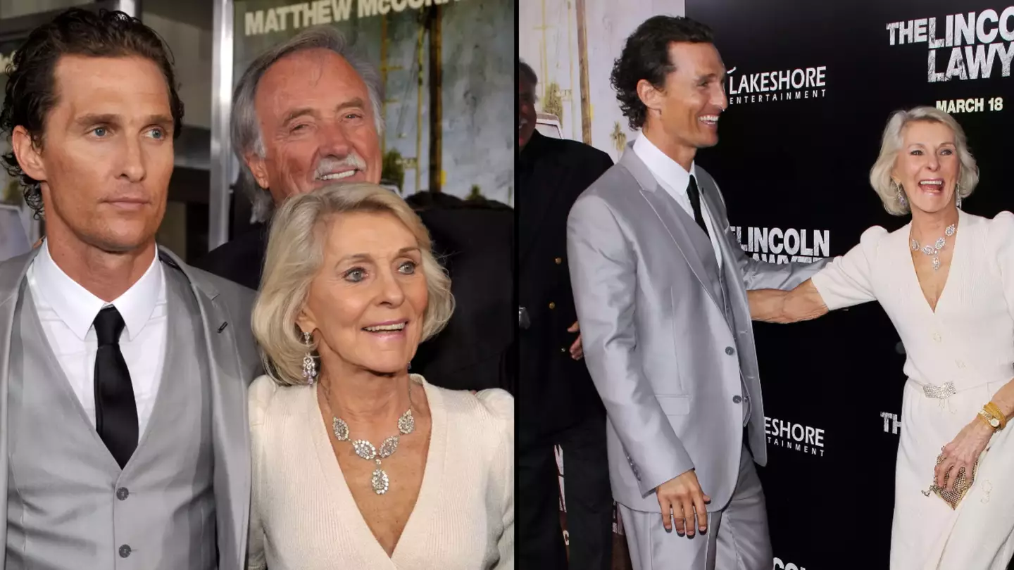 Matthew McConaughey's dad had nickname related to his manhood that mum wanted to 'show off' after his death