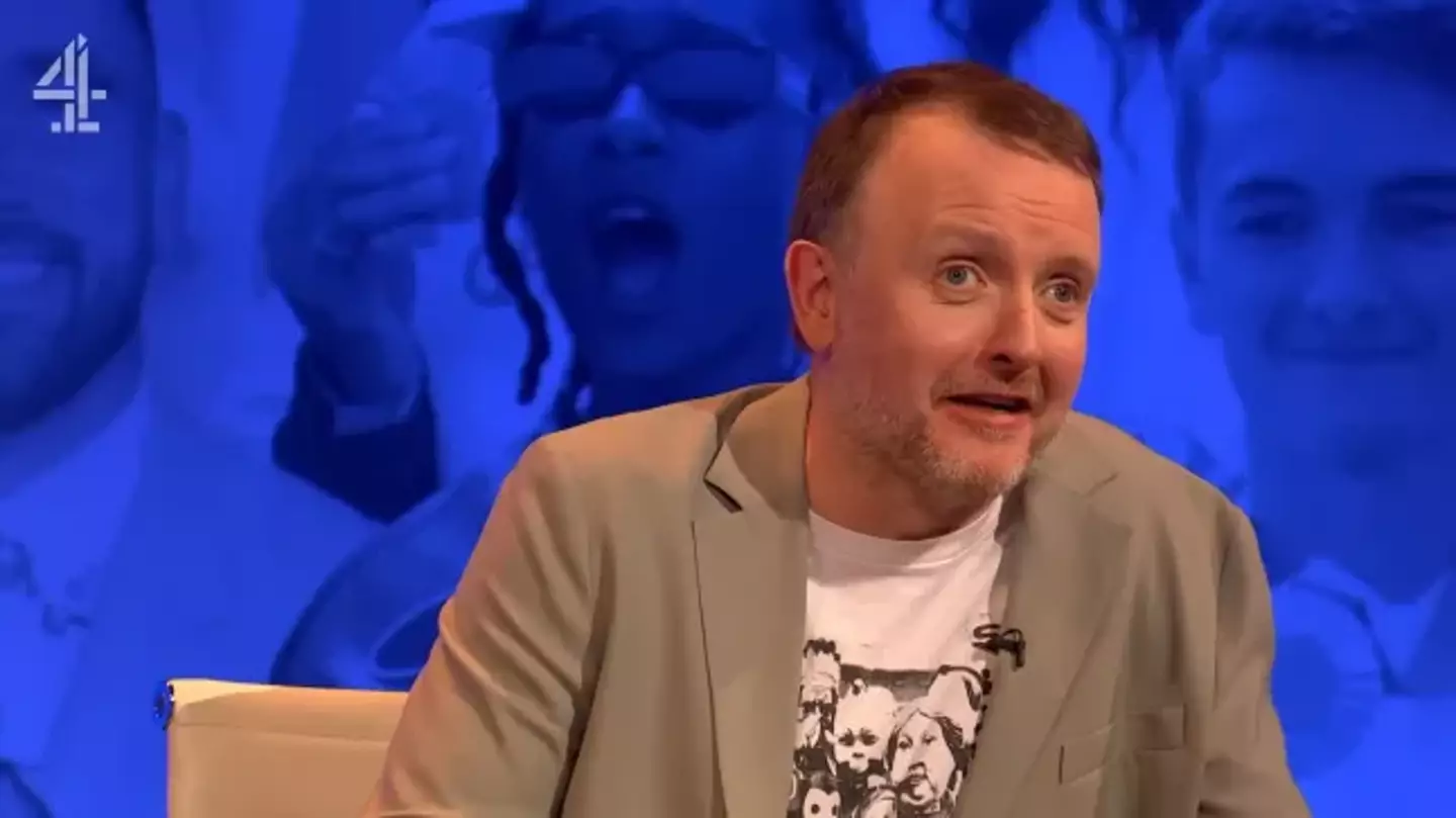 Chris McCausland was a guest on the show. (Channel 4)
