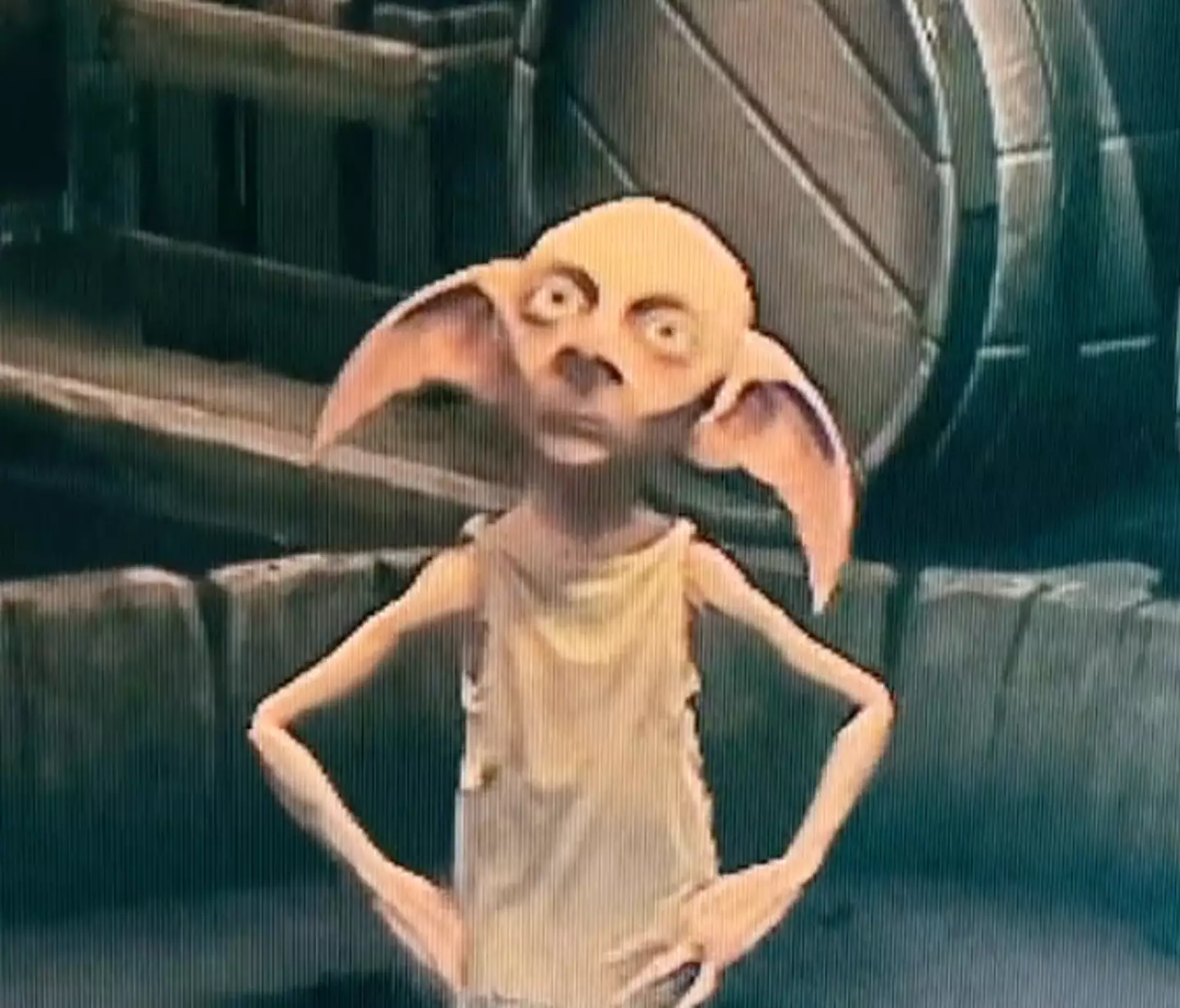 Gamers can't get over how much Dobby looks like Rowan Atkinson in Hogwarts Legacy.