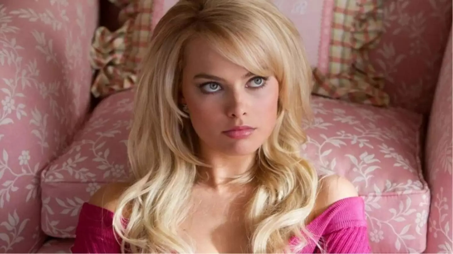 Margot Robbie in Wolf of Wall Street.