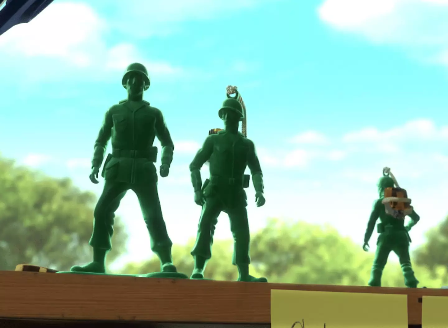 R. Lee Ermey famously played Gunnery Sergeant Hartman in Full Metal Jacket before appearing in Toy Story (Pixar)