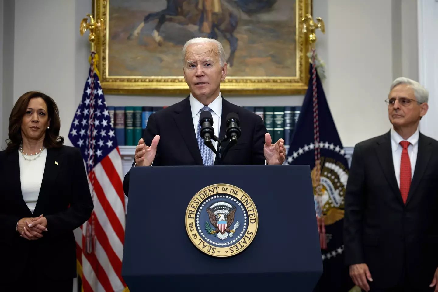 Joe Biden will not seek a second term as US president. (Kevin Dietsch/Getty Images)
