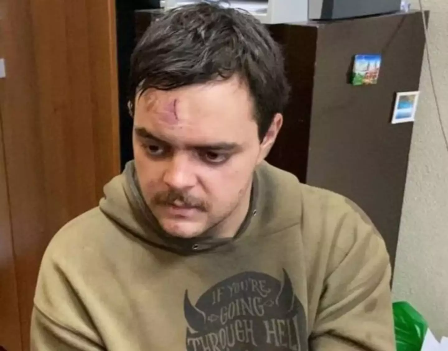 Aiden was captured a few days ago.