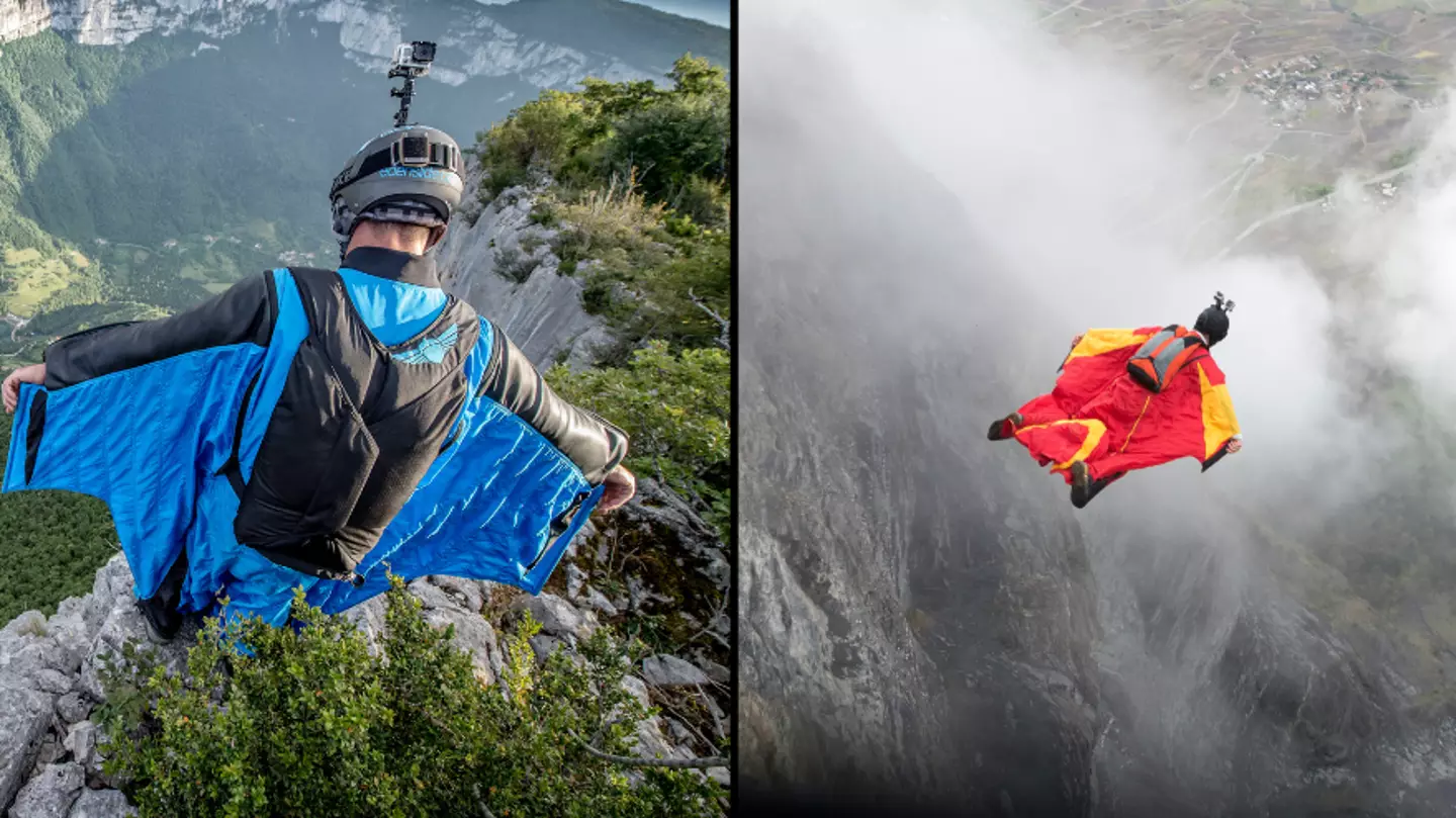 Wingsuit daredevil decapitated by plane wing just seconds after jumping out of the aircraft