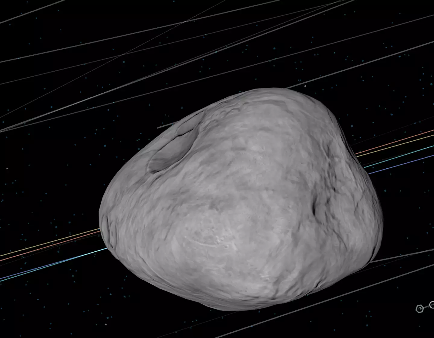 Yay, big grey space rock (NASA/Eyes On)
