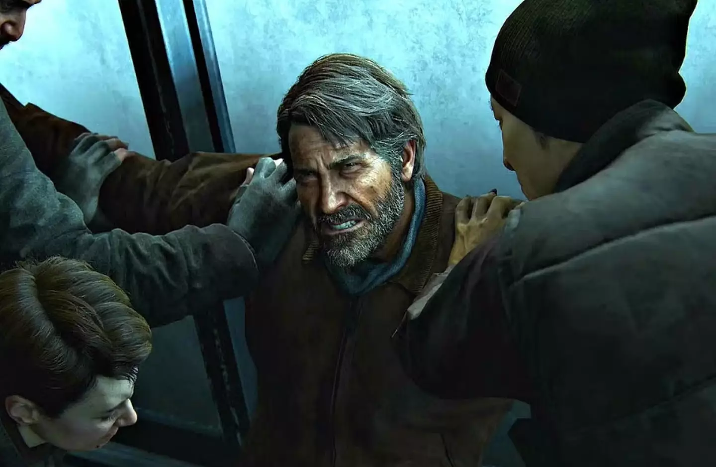 In the game the scene goes very differently (Naughty Dog)