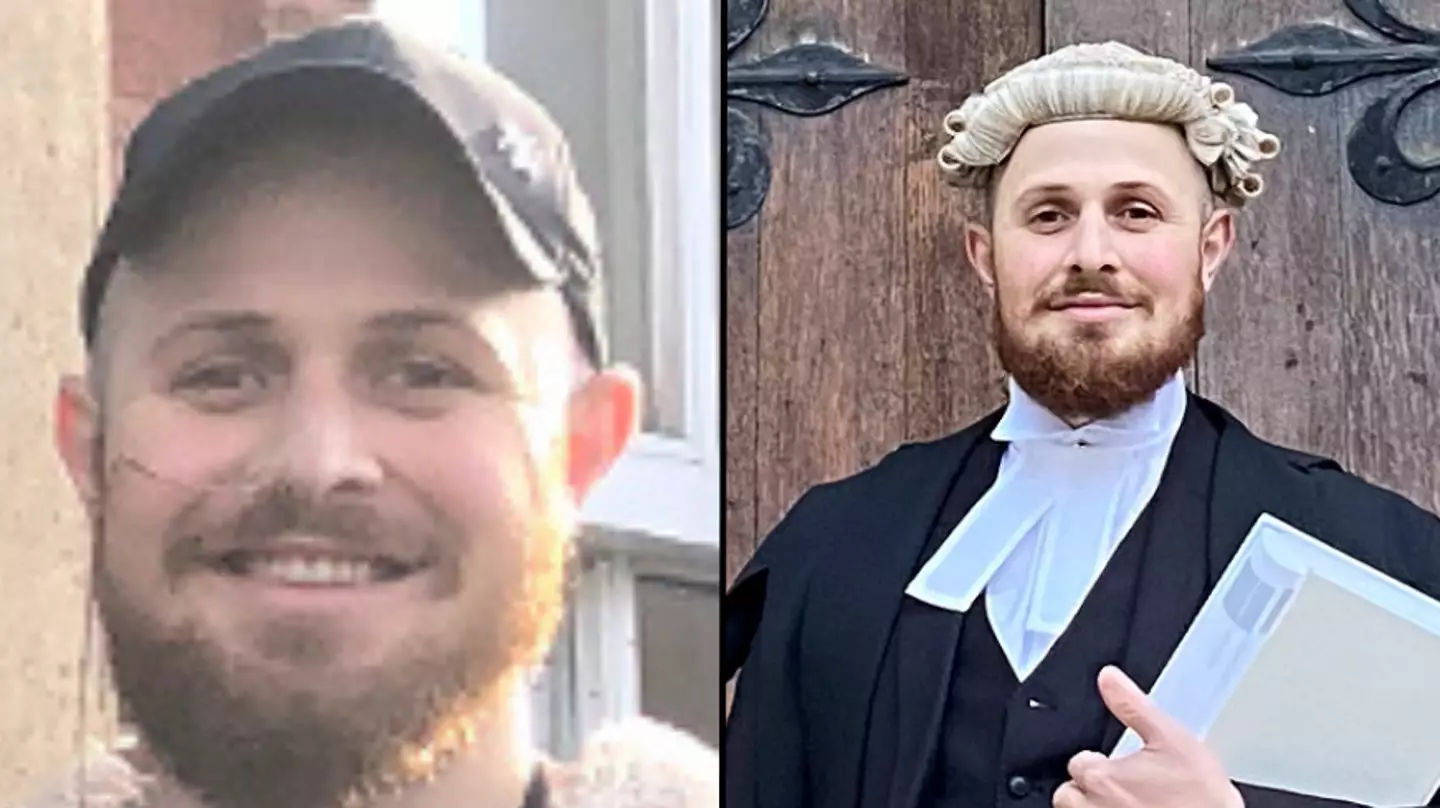 Lad rejected from nearly 100 jobs and living on benefits finally lands dream job as barrister