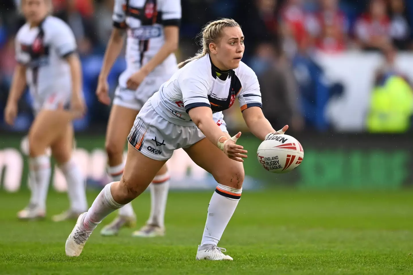 Sinead Peach has expressed 'genuine remorse' for her comment, according to her club (Gareth Copley/Getty Images)