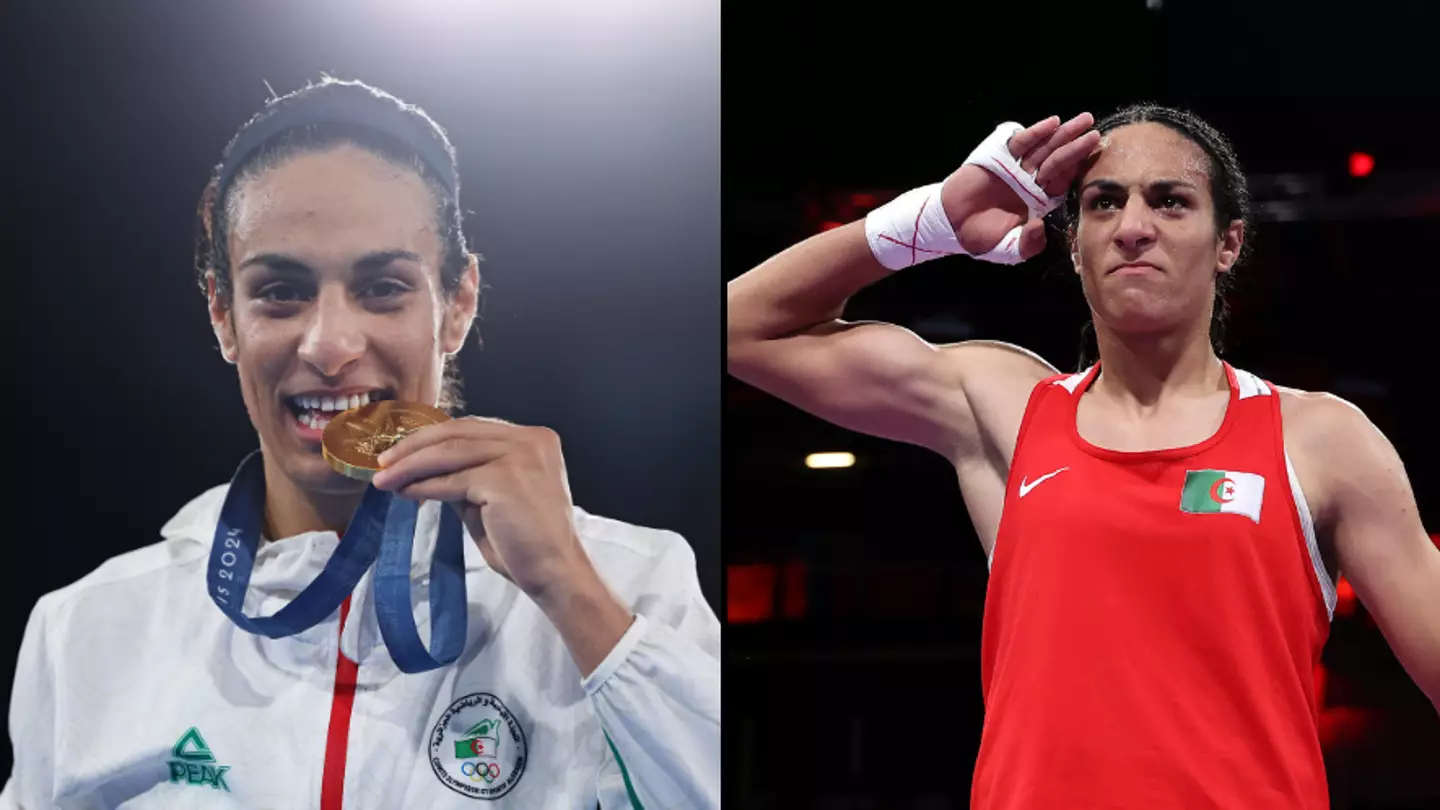 Imane Khelif sends four word message to ‘enemies’ after winning gold medal despite gender eligibility row