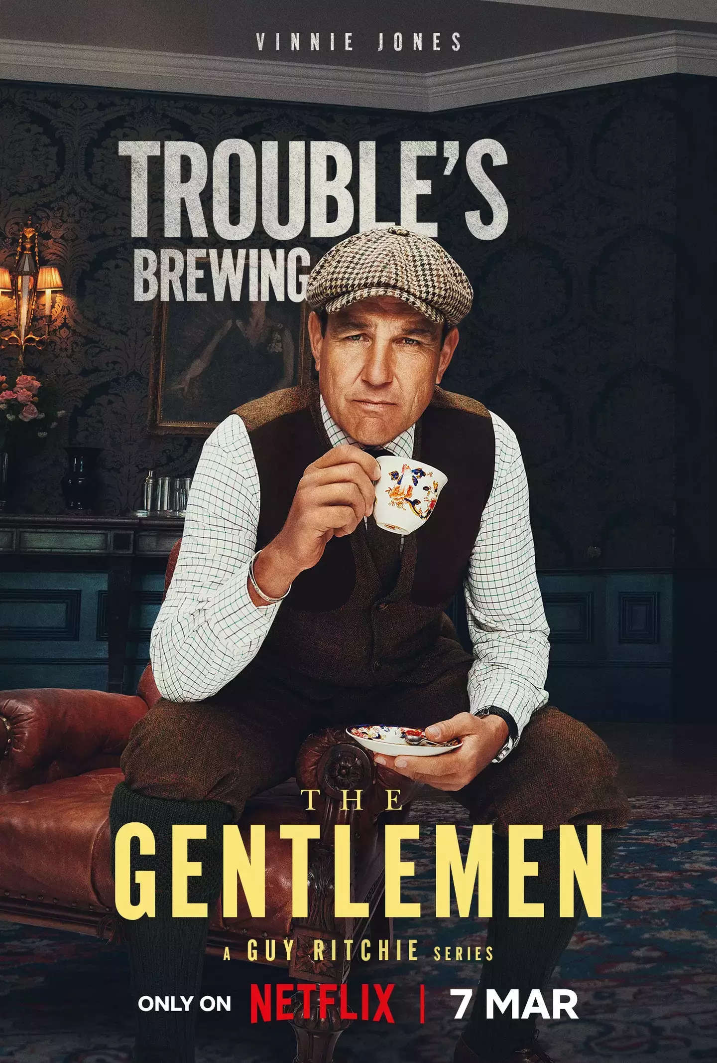 The actor recently featured in Guy Ritchie's new series, The Gentlemen.