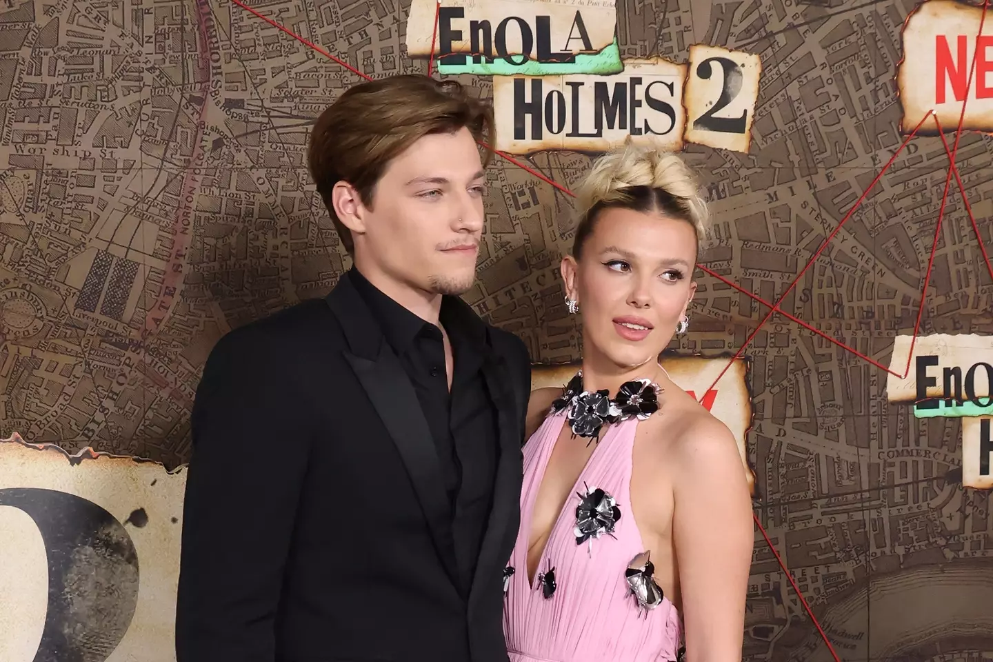 Millie Bobby Brown and her husband Jake Bongiovi (Taylor Hill via Getty Images)