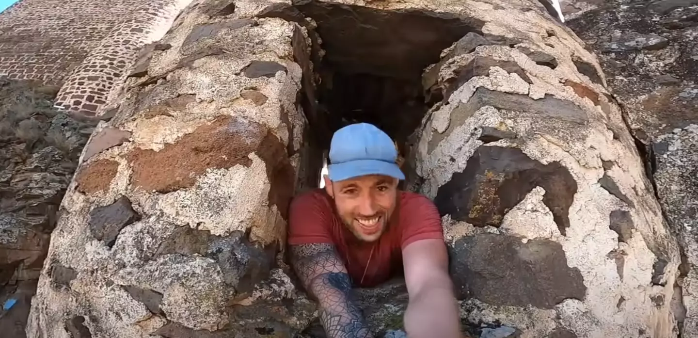 Corey went to the old fortress. (Youtube / Fearless and Far)