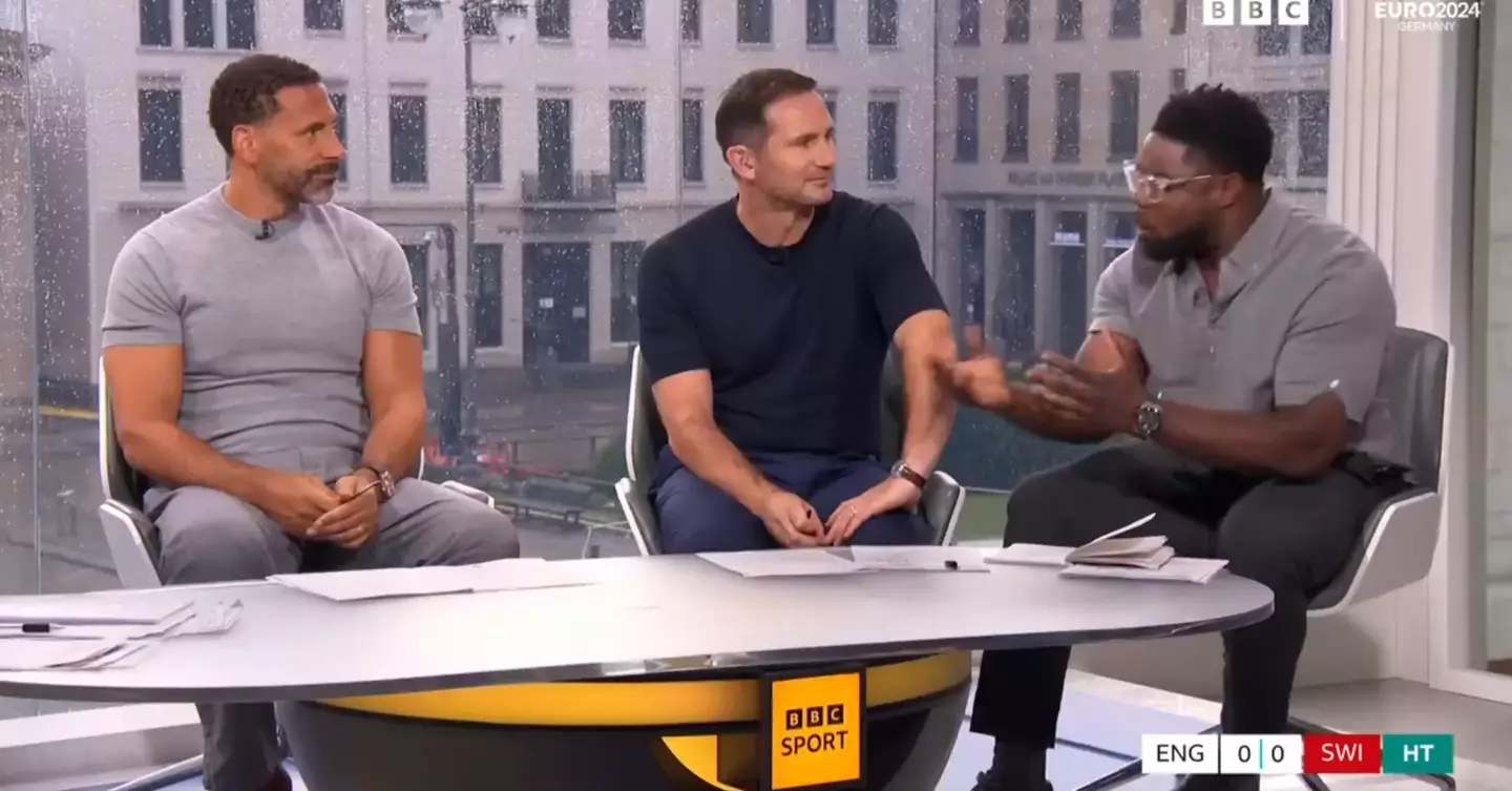 The pundits seemed to be singing England's praise. (BBC Sport)