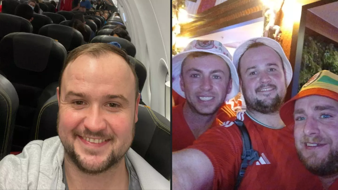 Wales fan buys last minute ticket to Qatar to watch the World Cup but doesn’t tell his girlfriend