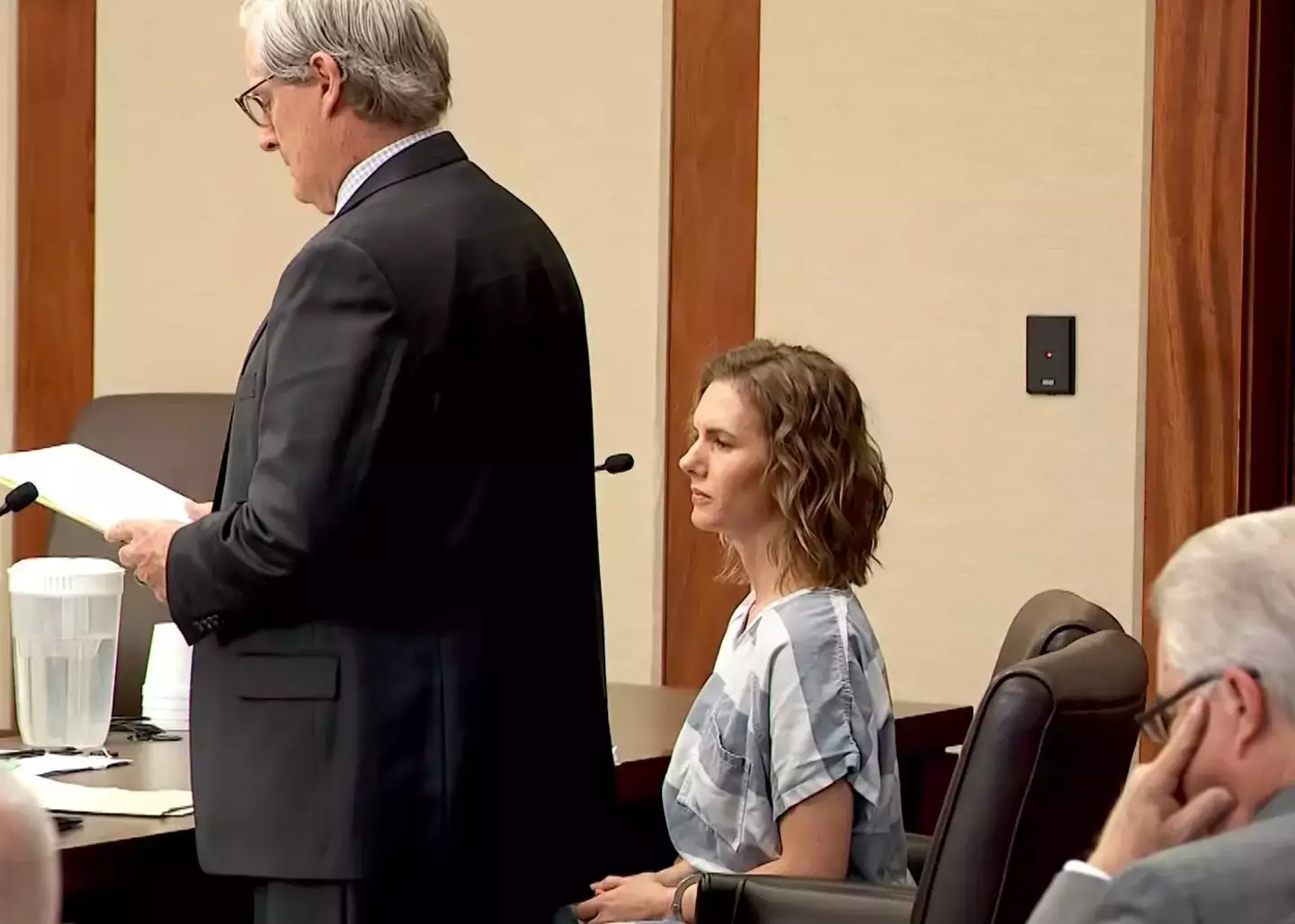 Franke at her sentencing.