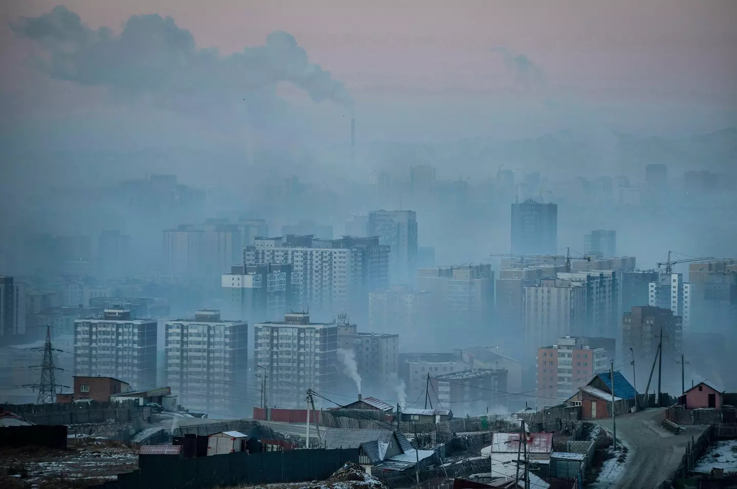 Ulaanbaatar is one of the most polluted capital cities in the world.