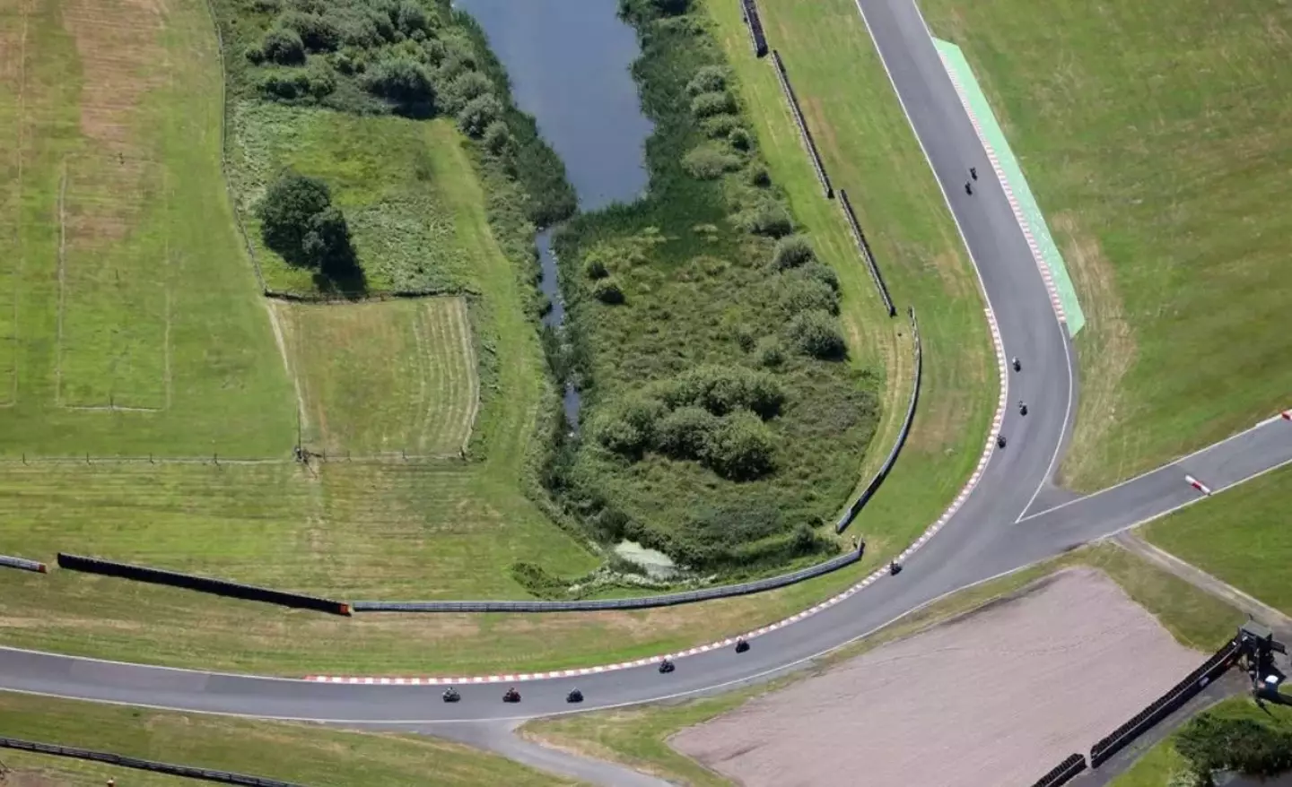 The racing circuit in Cheshire is known for its sharp corners (PA)