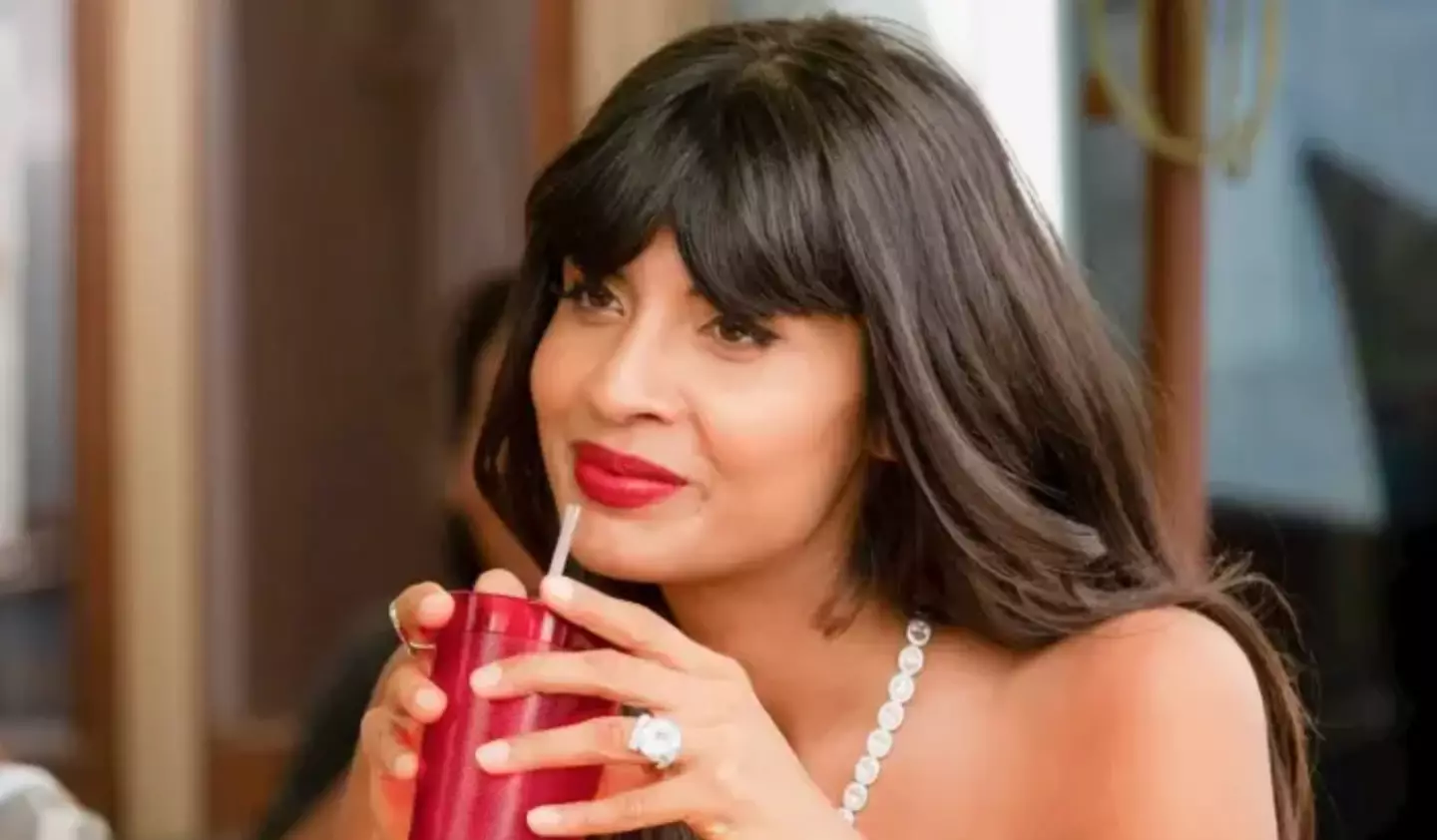Jameela Jamil is best known for her time as Tahani Al-Jamil in The Good Place (NBC)