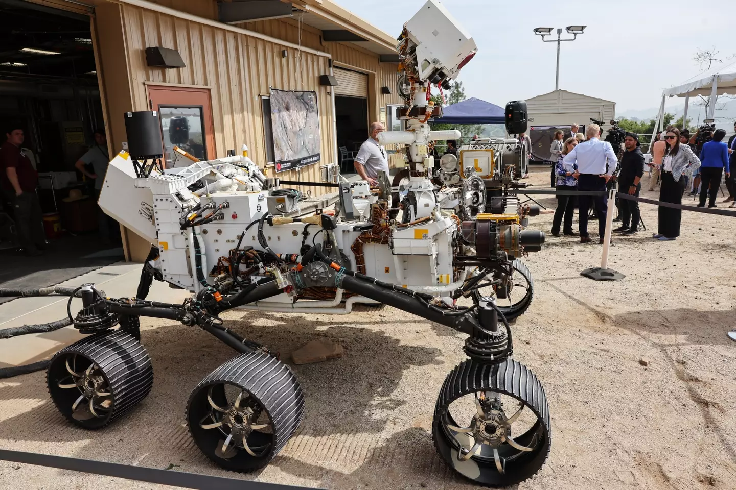 Mars Perseverance Rover first landed on Mars in February 2021. (Mario Tama/Getty Images)