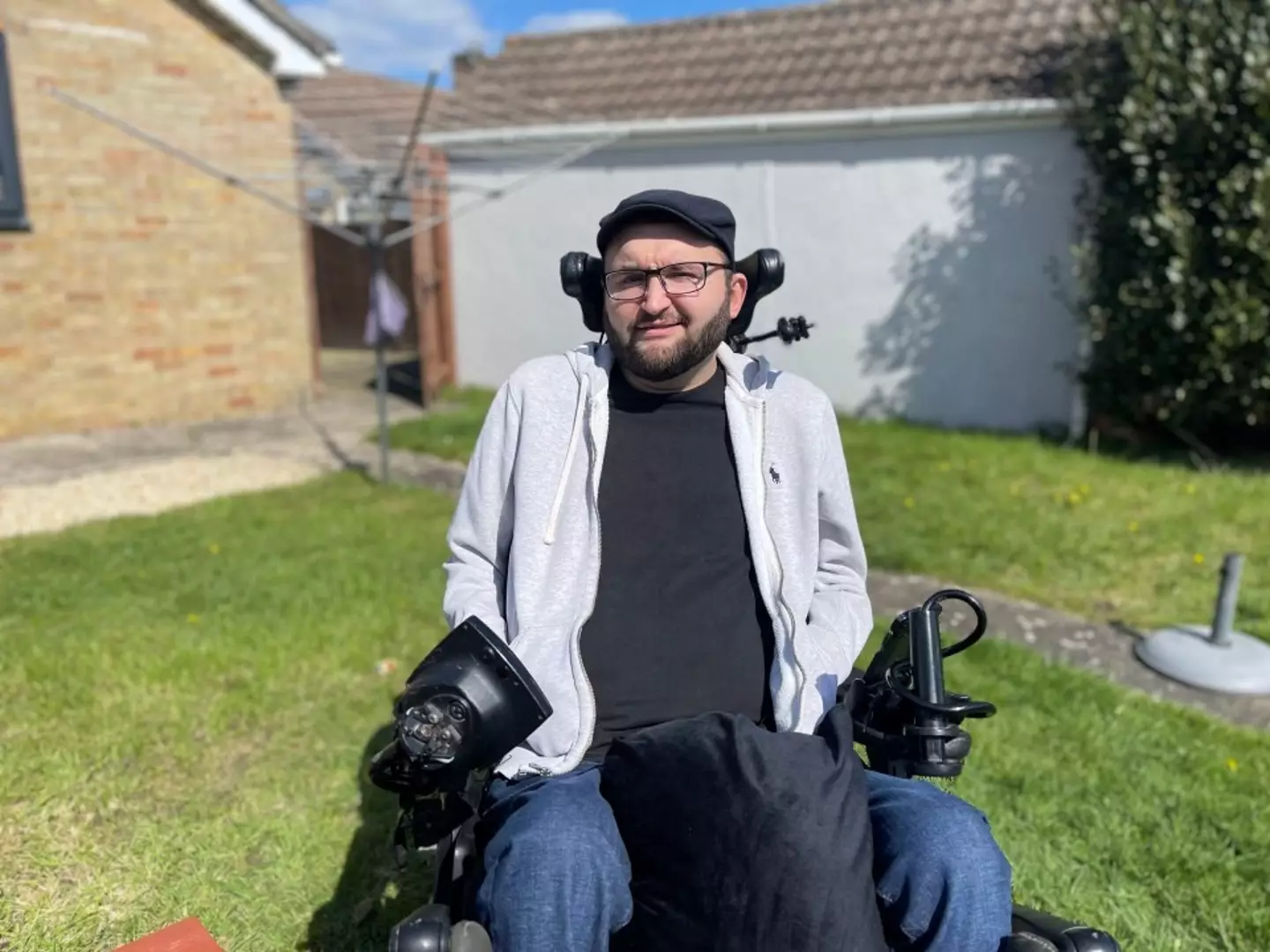 Greg Sumner was involved in a head-on collision in 2012 which changed his life (Channel 4)