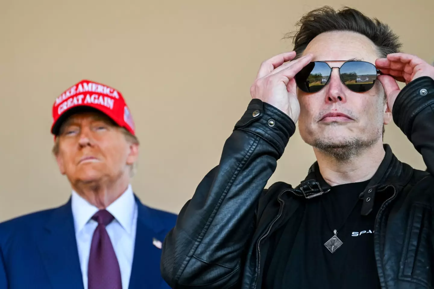 Donald Trump and Elon Musk are currently having a very messy break-up (Brandon Bell/Getty Images)