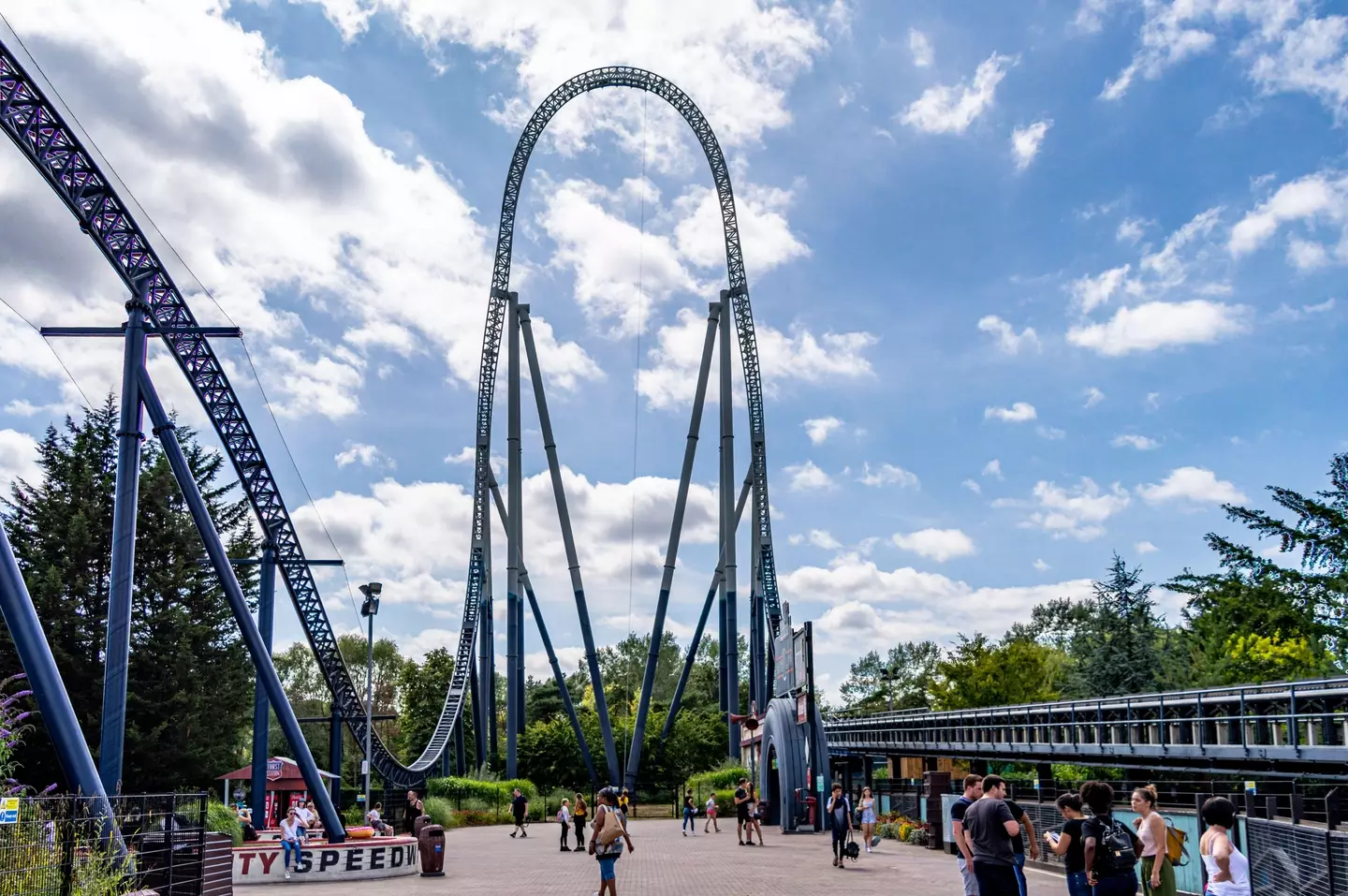 Stealth is the UK's fastest ride according to Thorpe Park.