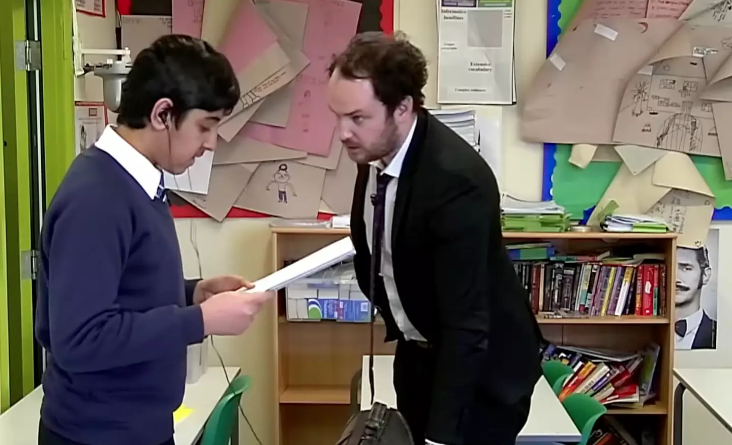 We'll never forget Mushy and Mr Burton. (Channel 4)