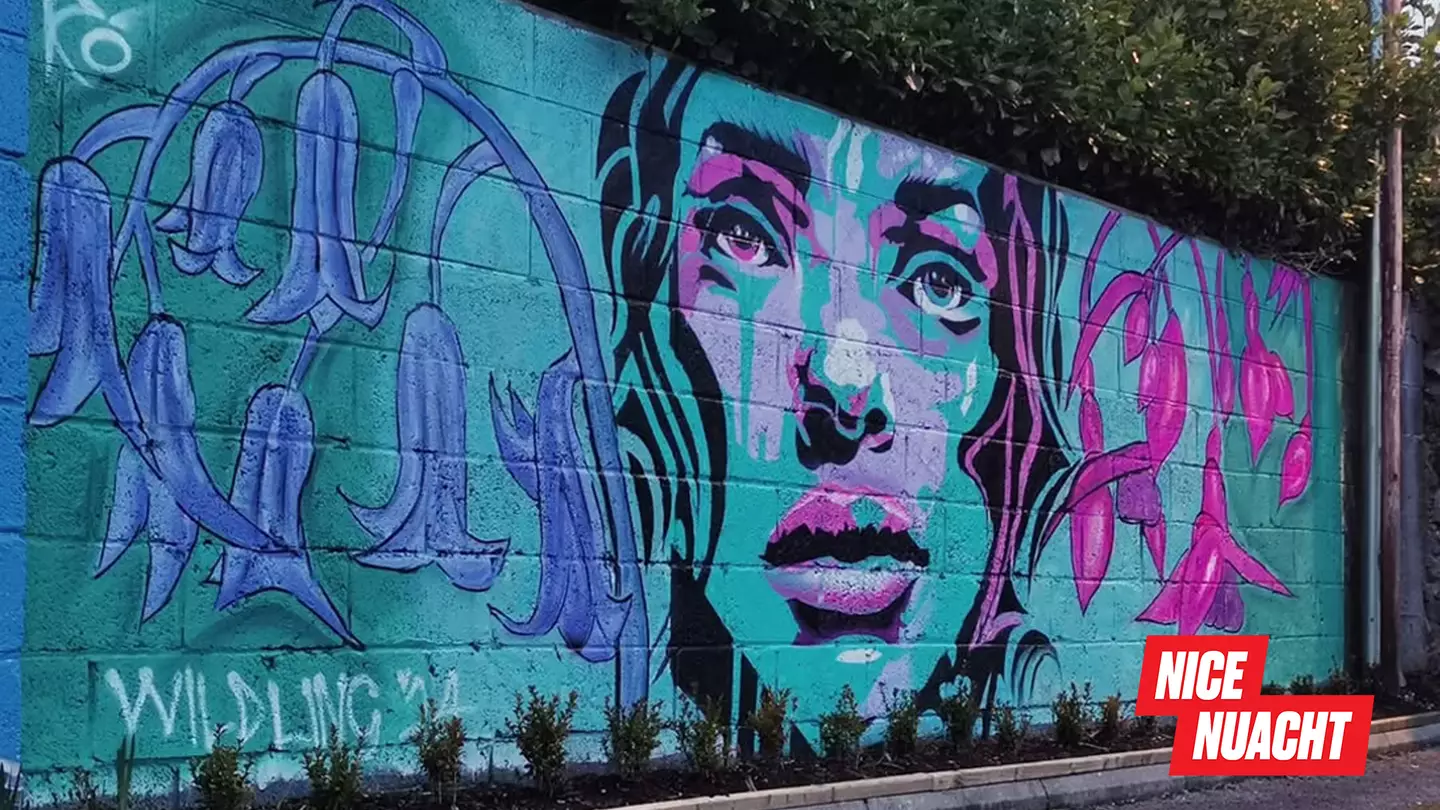 Ronny J Connor artwork Wildling ’24 (Instagram)
