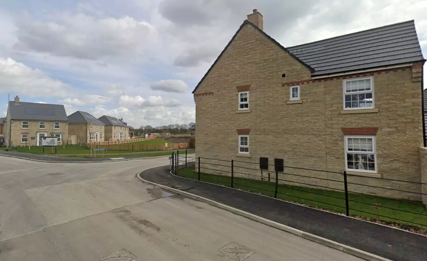 The 11-year-old boy was rushed to hospital after being shot in the head on Roadtrain Avenue (Google Maps)