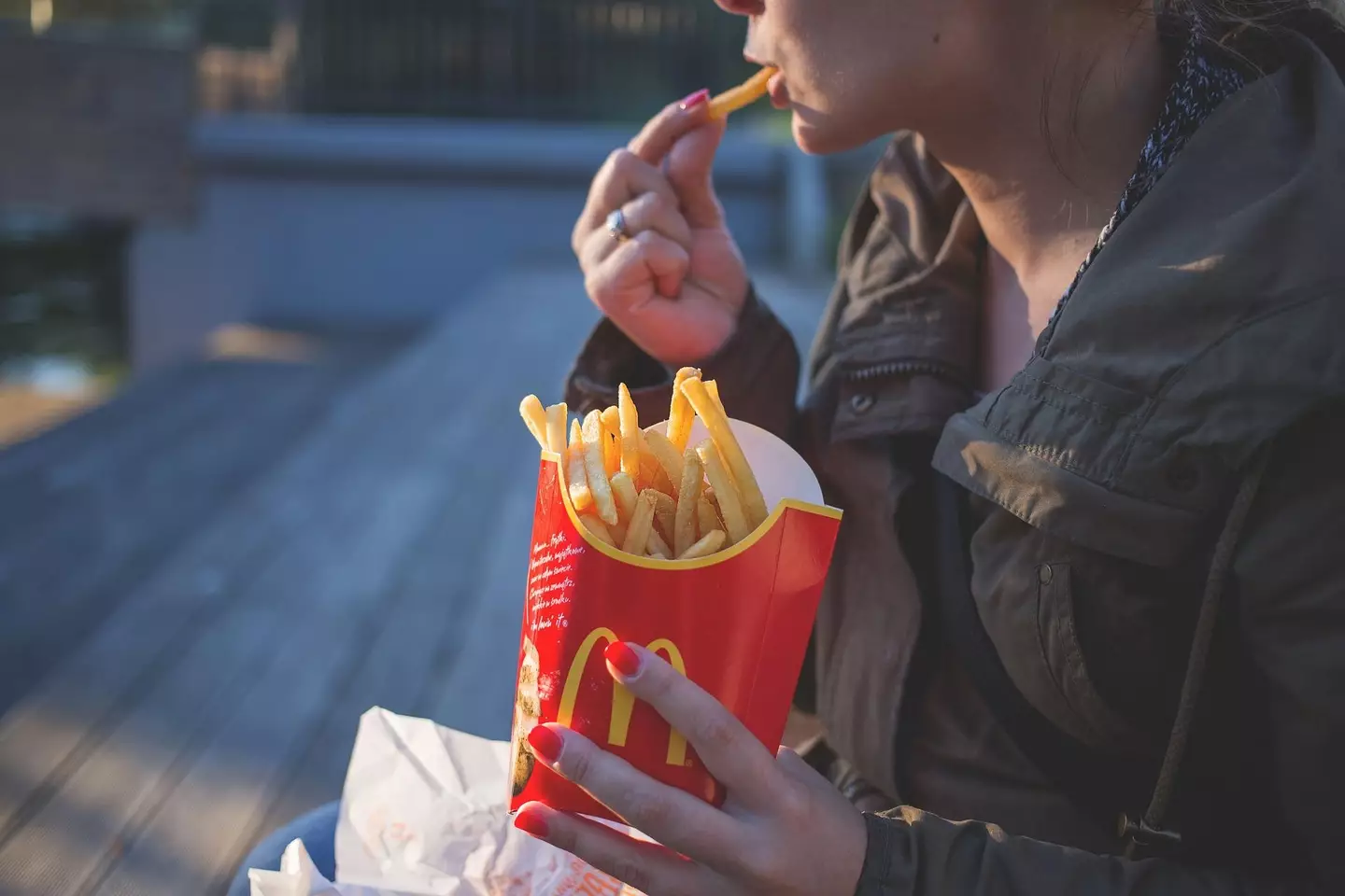 McDonald's customers can win prizes by purchasing menu items.