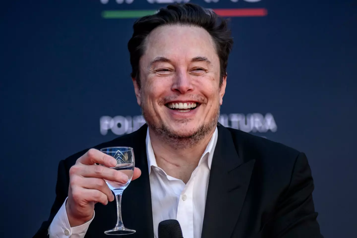 Musk said the patient was 'recovering well'.
