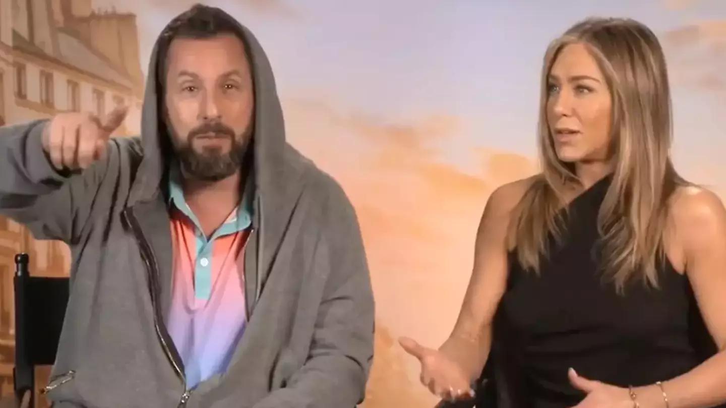 Jennifer Aniston stormed out of interview after Adam Sandler revealed what he bought his Grown Ups co-stars
